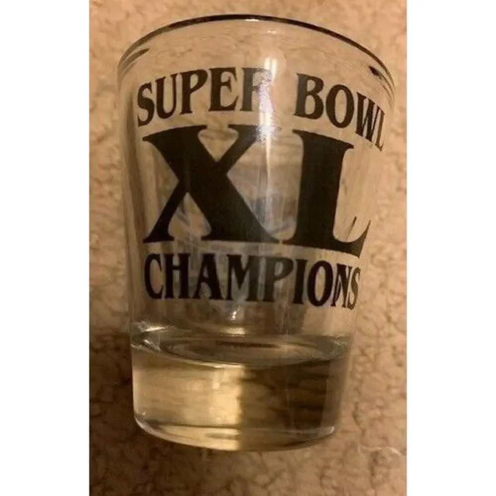 PITTSBURGH STEELRS SUPER BOWL XL CHAMPIONS SHOT GLASS